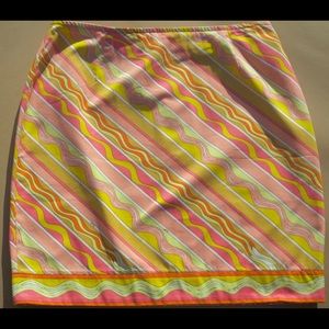 Emilio PUCCI Abstract Mini Skirt